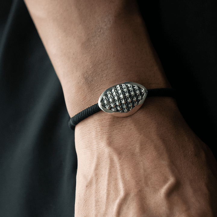 TRIPLE X STUDS HAIR RUBBER BRACELET / XB-051