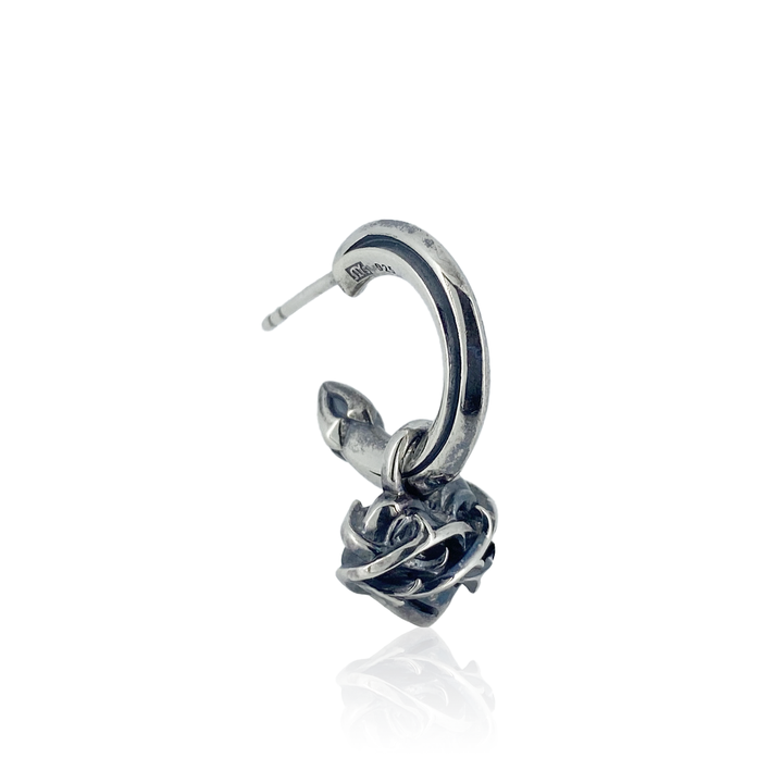 THORN HEART DROP PIERCE(片耳用) / XE-009