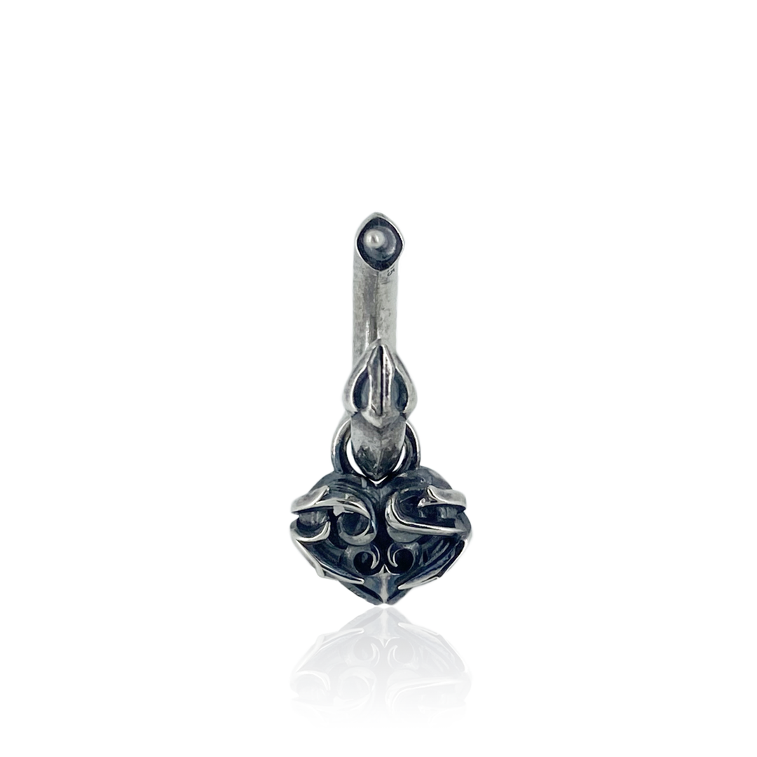 THORN HEART DROP PIERCE(片耳用) / XE-009