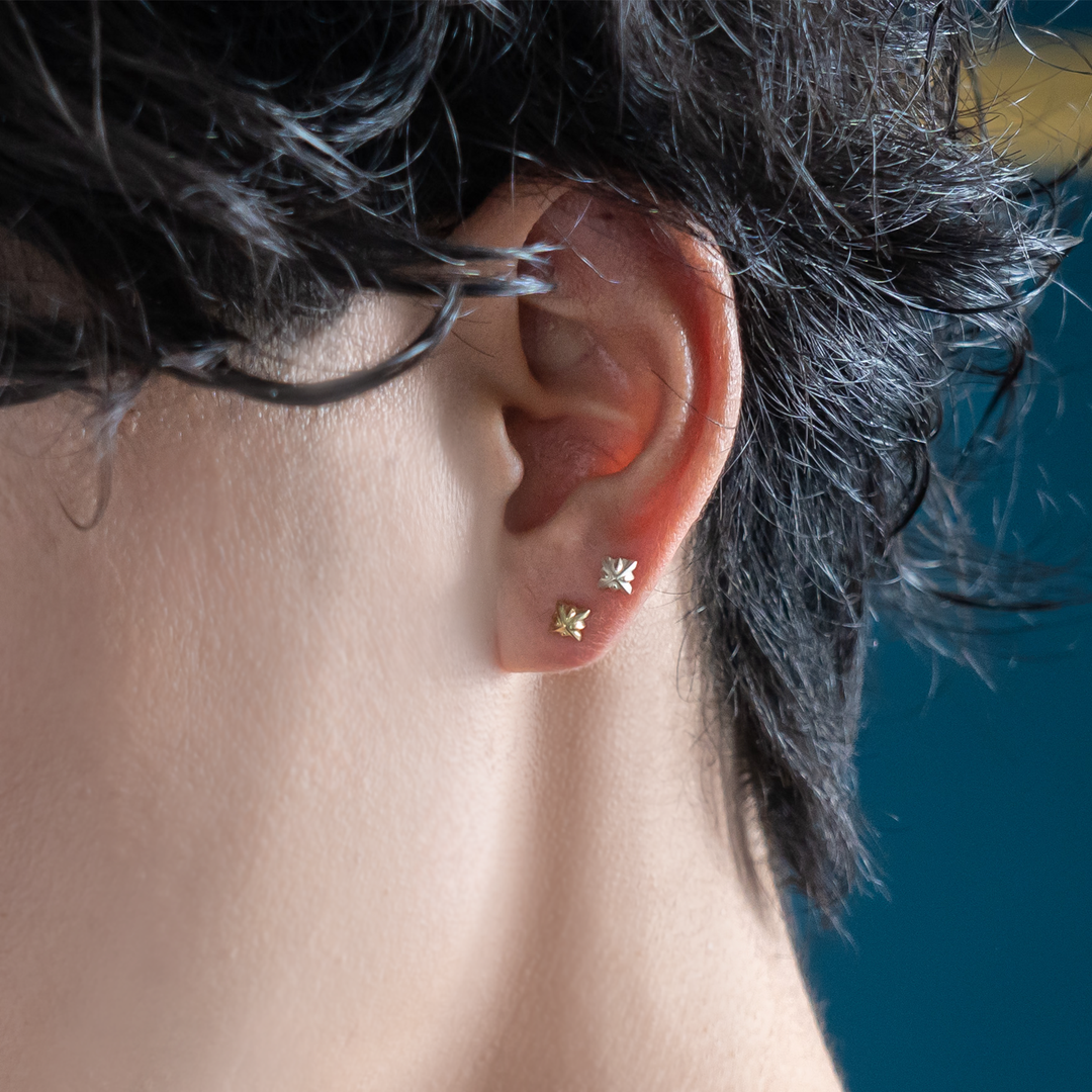 三重 X 形耳環（單耳適用）/ XE-015