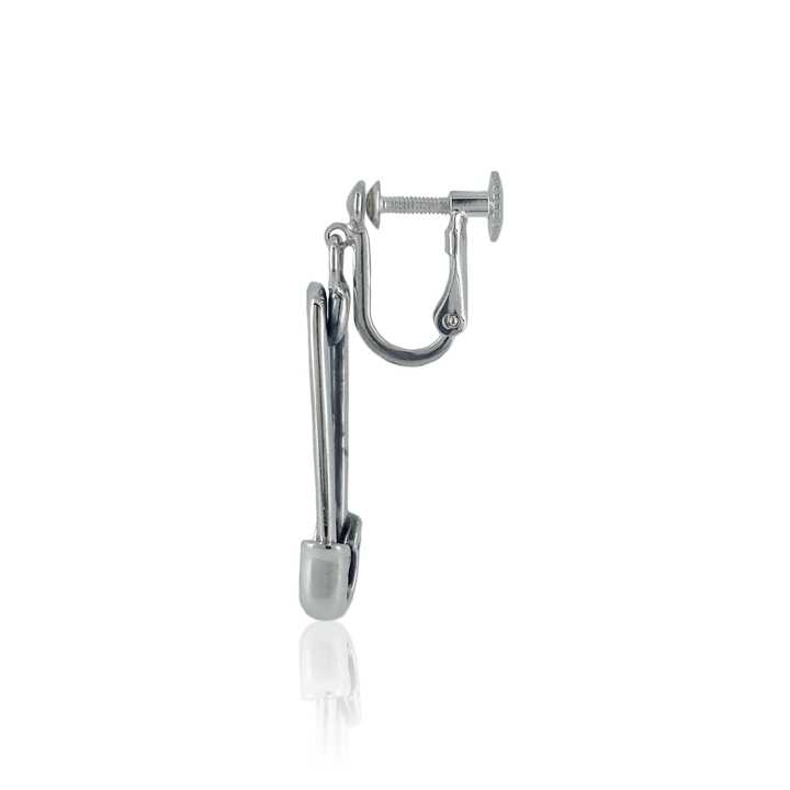 OFF THE WALL NEVER HURT YOU SAFETY PIN EARRING(片耳用)