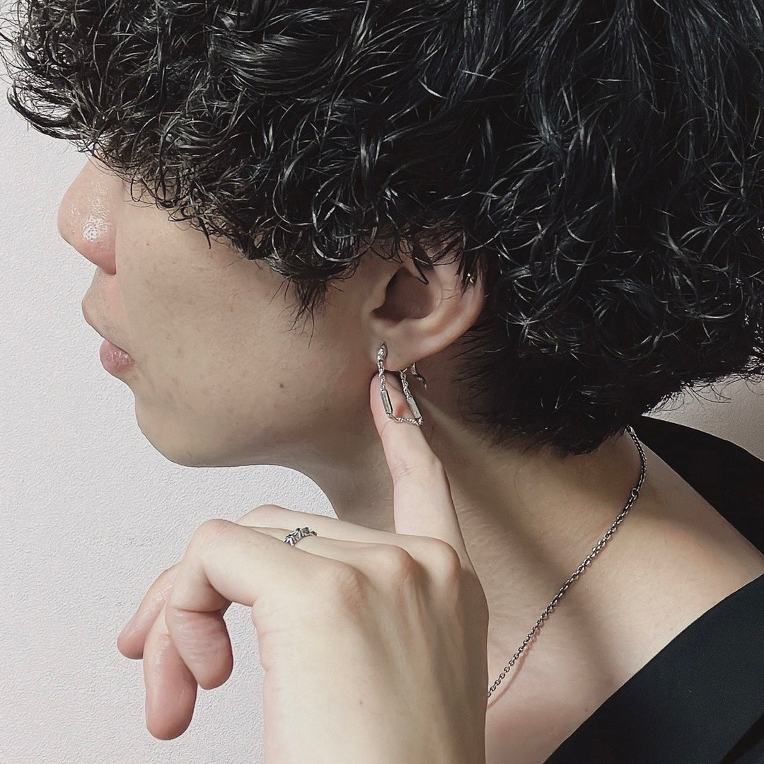 SERPENS CHAIN ​​PIERCE (for one ear) / XE-063