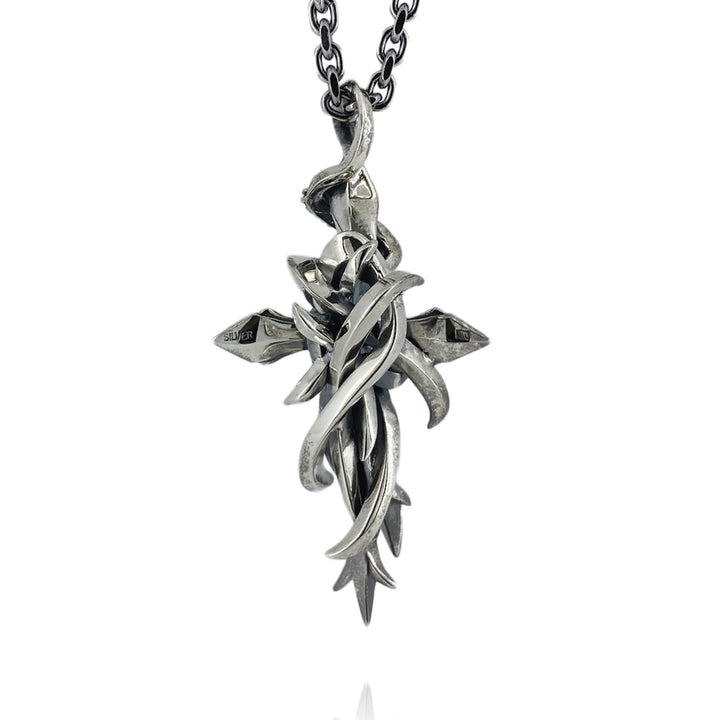 TENTACLES CROSS PENDANT L MELEE / XP-001