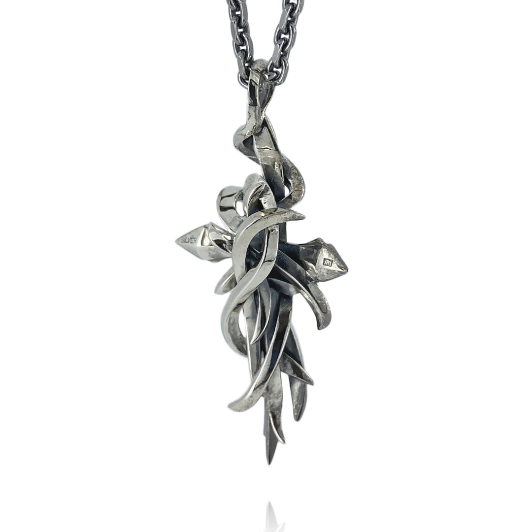 TENTACLES CROSS PENDANT L MELEE / XP-001