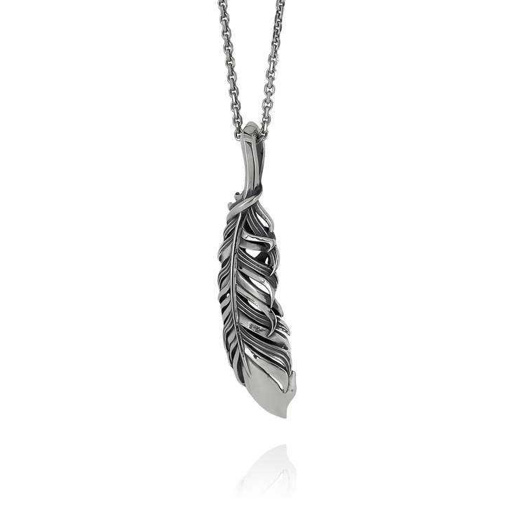 INTELLECTUAL FEATHER PENDANT L/XP-007