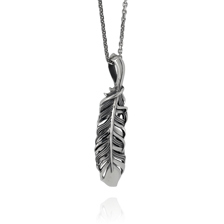 INTELLECTUAL FEATHER PENDANT L/XP-007