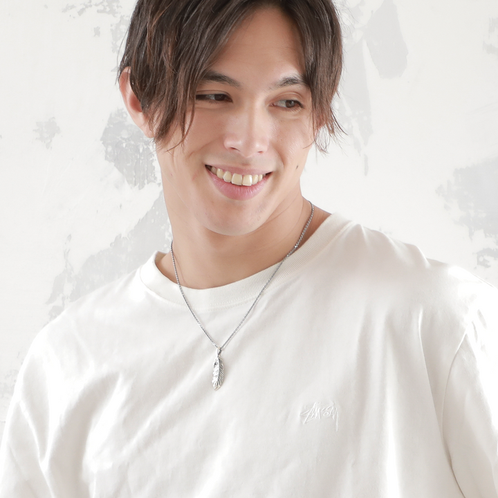 INTELLECTUAL FEATHER PENDANT M/XP-008