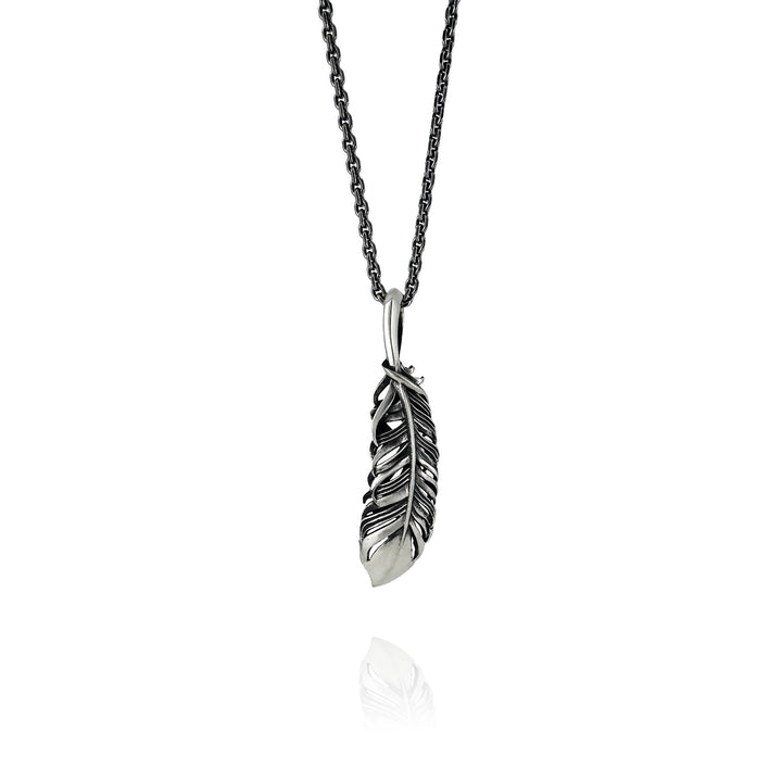 INTELLECTUAL FEATHER PENDANT M / XP-008