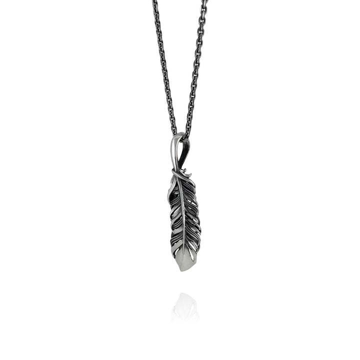 INTELLECTUAL FEATHER PENDANT M / XP-008
