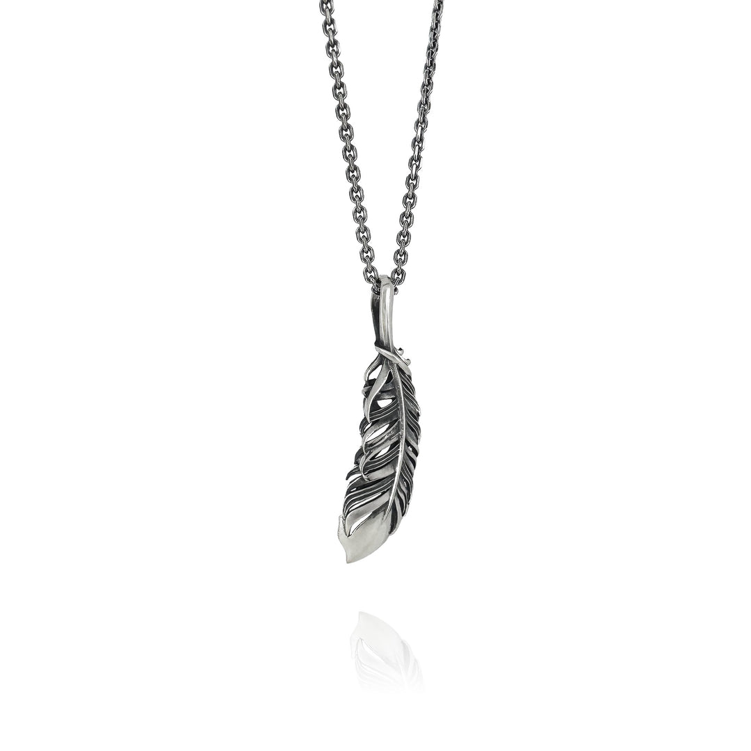 INTELLECTUAL FEATHER PENDANT M / XP-008