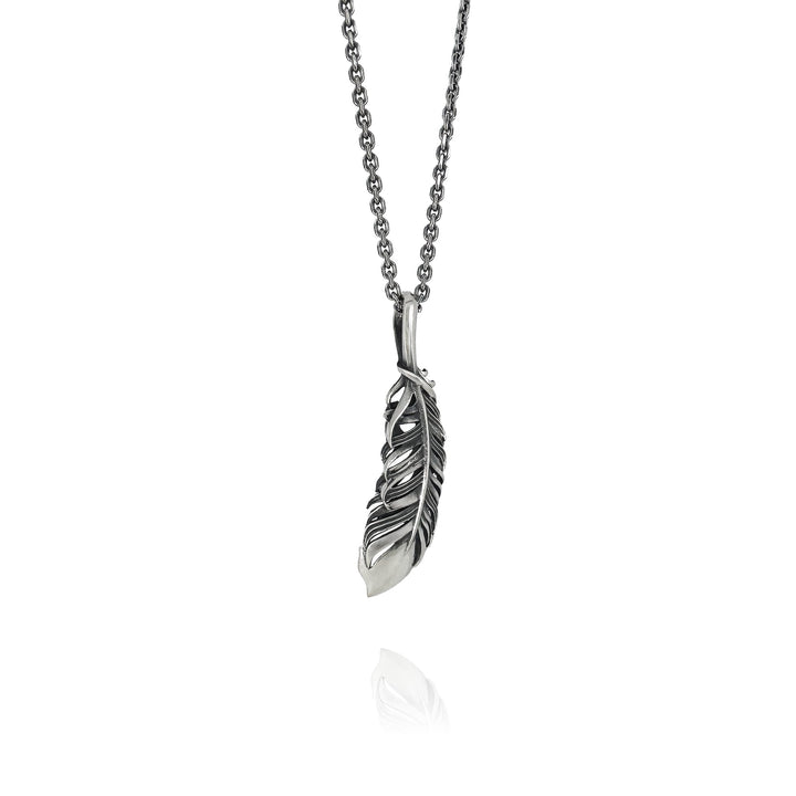INTELLECTUAL FEATHER PENDANT M / XP-008