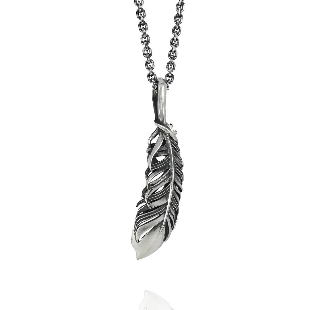 INTELLECTUAL FEATHER PENDANT M / XP-008