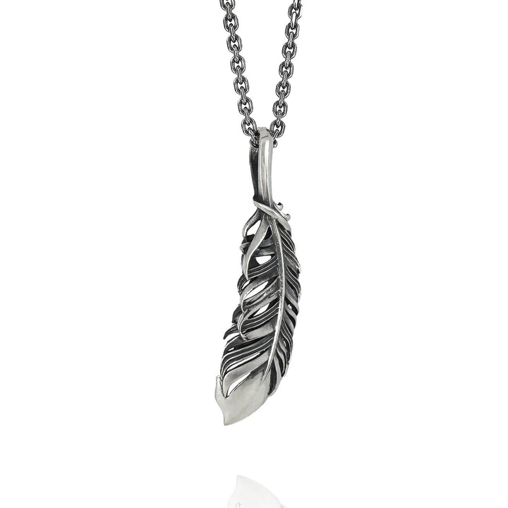 INTELLECTUAL FEATHER PENDANT M / XP-008