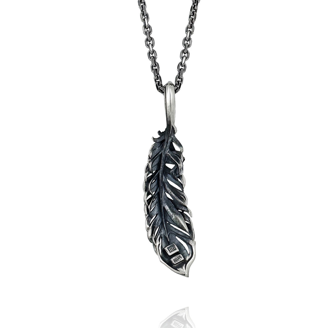 INTELLECTUAL FEATHER PENDANT M / XP-008