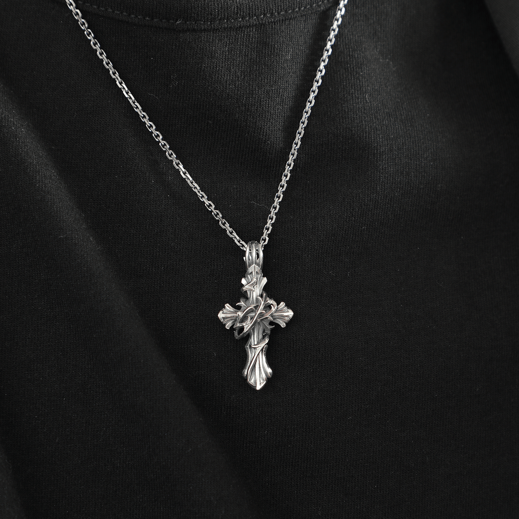 THORN CROSS PENDANT M / XP-015 – BLESS