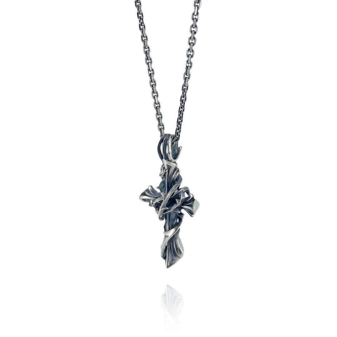 THORN CROSS PENDANT M / XP-015 – BLESS THORN CROSS PENDANT M / XP-015 – BLESS