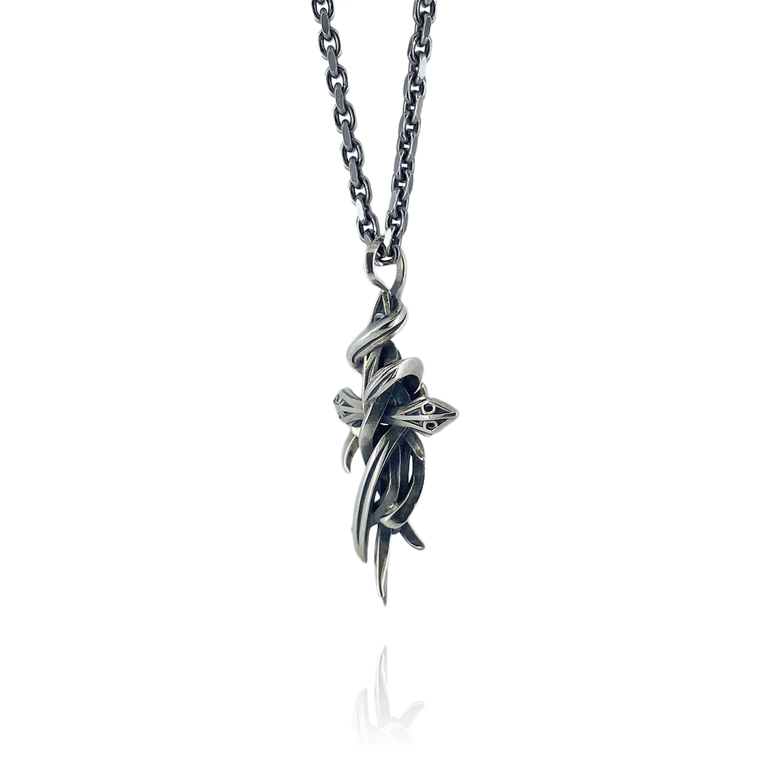 TENTACLES CROSS PENDANT M / XP-019