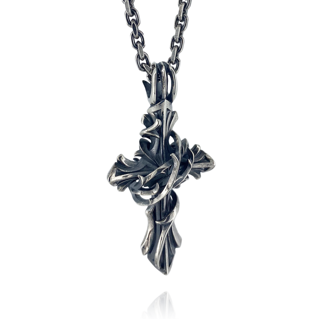 THORN CROSS PENDANT L / XP-060