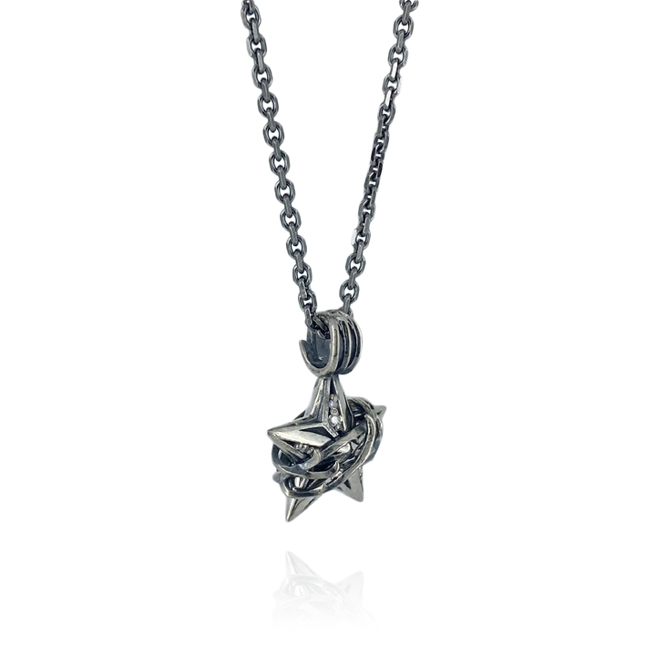THORN STAR DIAMOND PENDANT M / XP-075