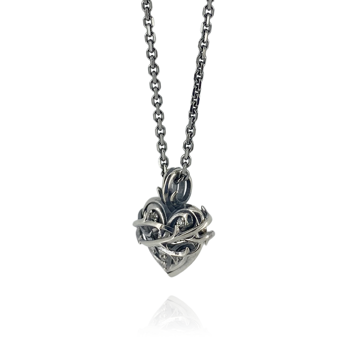 THORN HEART DIAMOND PENDANT M / XP-077