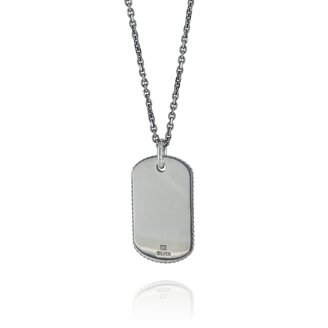 THORN DOG TAG PENDANT / XP-094