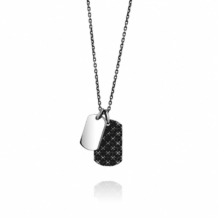 TRIPLE X STUDS DOG TAG PENDANT / XP-139