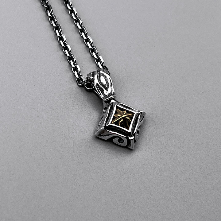 TRIPLE X 版都市部落吊墜 S SV × K10YG / XP-144