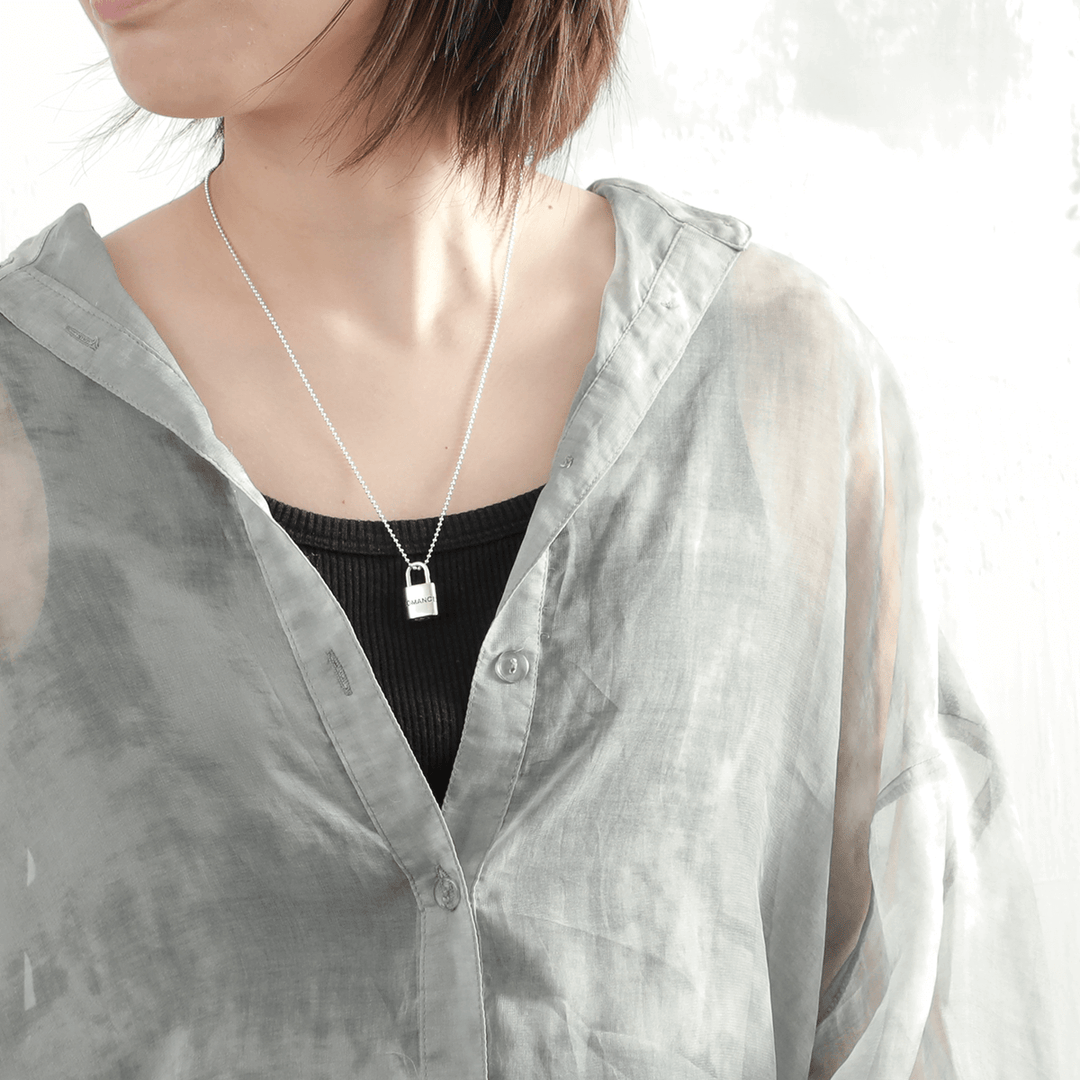 OFF THE WALL ROMANCE PADLOCK PENDANT / XP-153