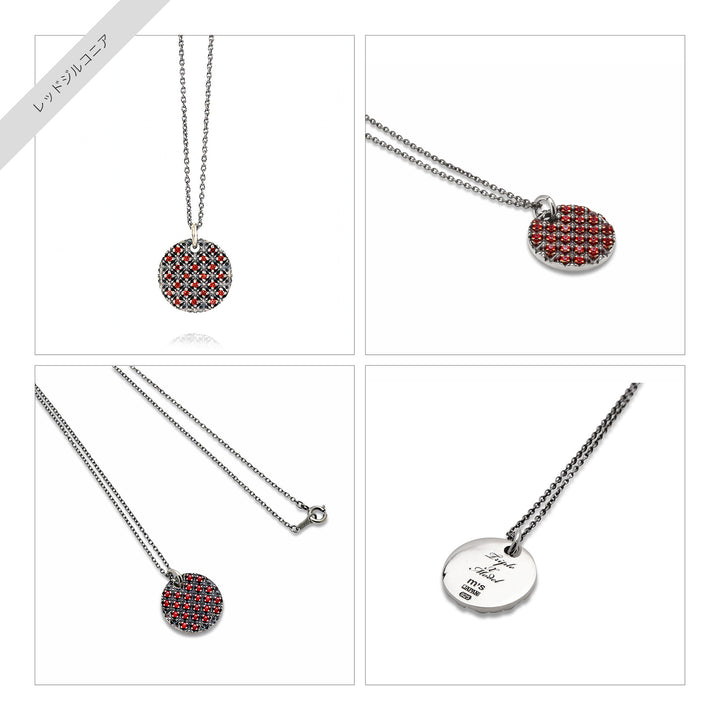 TRIPLE X STUDS COIN MELEE PENDANT / XP-164