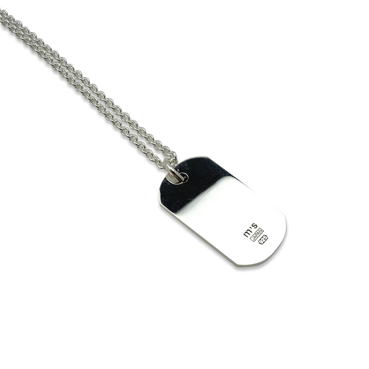 TRIPLE X STUDS DOG TAG PENDANT / XP-187