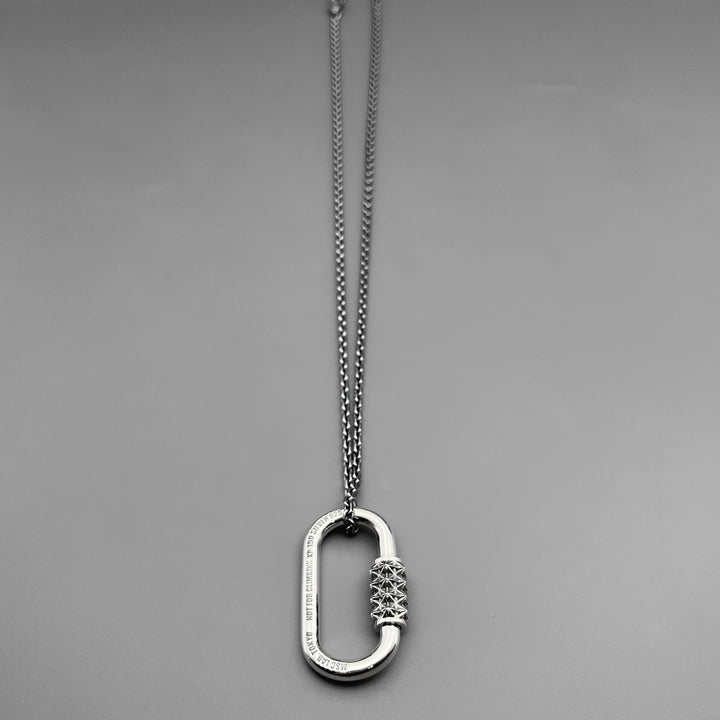 TRIPLE X STUDS KARABINER PENDANT / XP-194