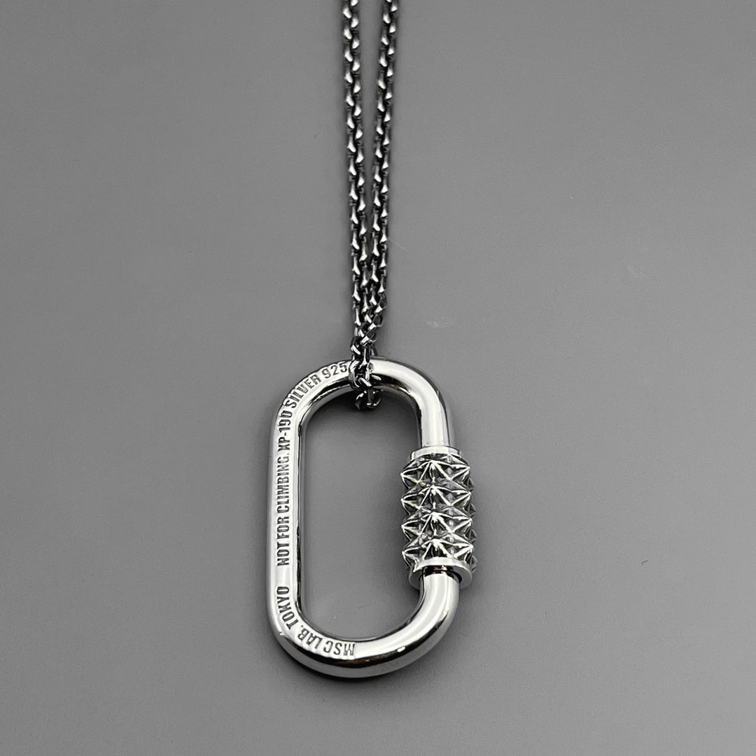 TRIPLE X STUDS KARABINER PENDANT / XP-194