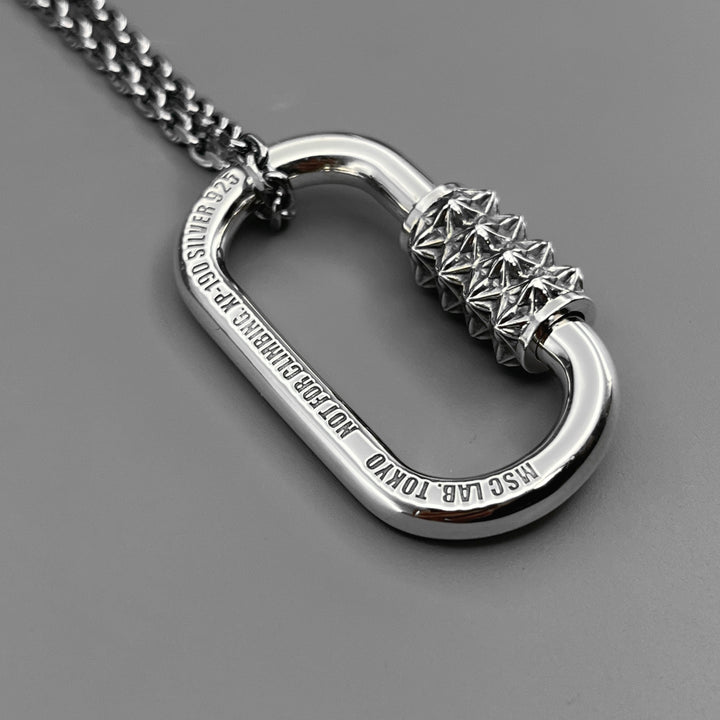TRIPLE X STUDS KARABINER PENDANT / XP-194