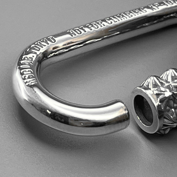 TRIPLE X STUDS KARABINER PENDANT / XP-194