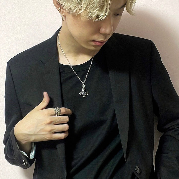 インバーテッドクロスネックレス / XP-200