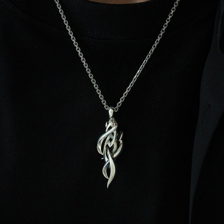 TENTACLES EDITION SHARP DOBLE RING PENDANT / XP-207