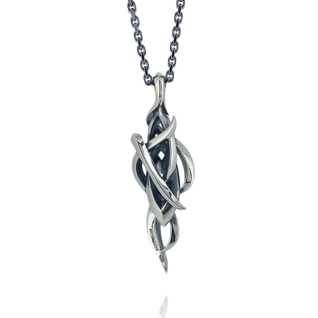 TENTACLES EDITION SHARP DOBLE RING PENDANT / XP-207