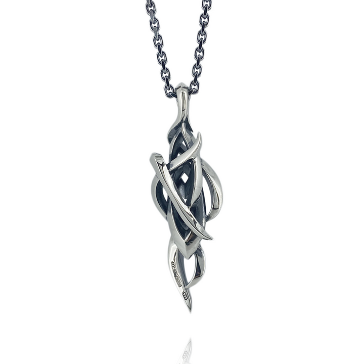 TENTACLES EDITION SHARP DOBLE RING PENDANT / XP-207