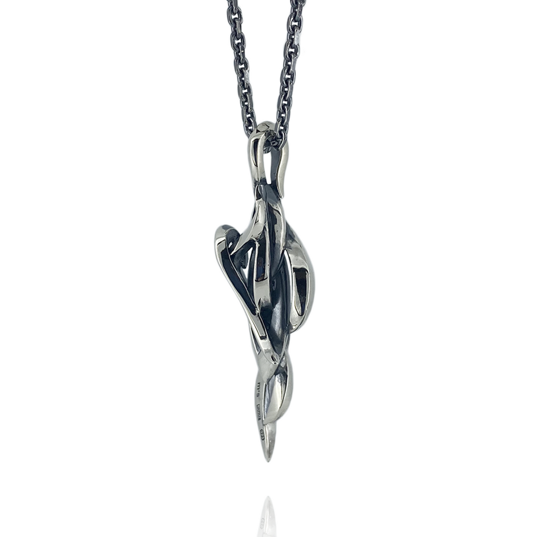 TENTACLES EDITION SHARP DOBLE RING PENDANT