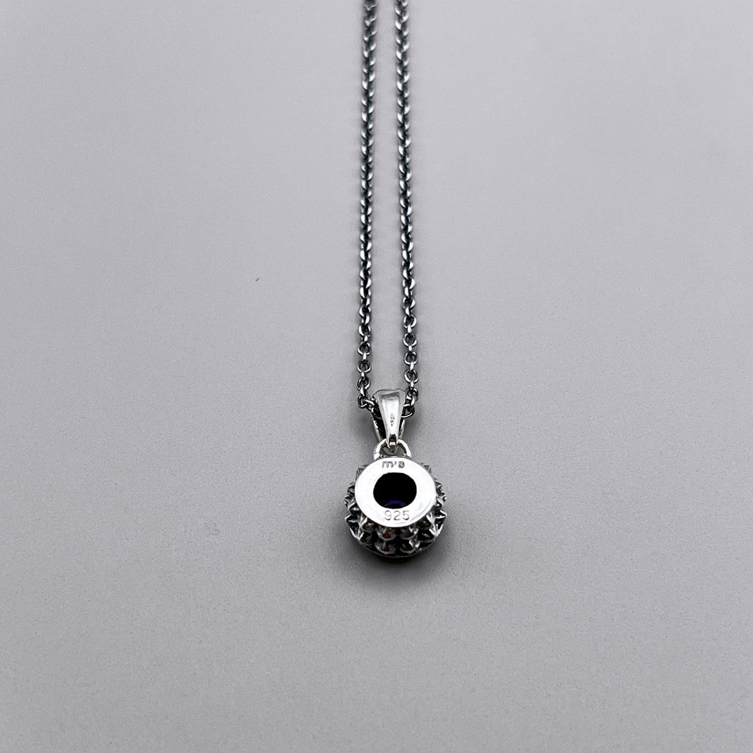 TRIPLE X STUDS SOLITAIRE BIRTHDAY 5mm STONE PENDANT / XP-214AM