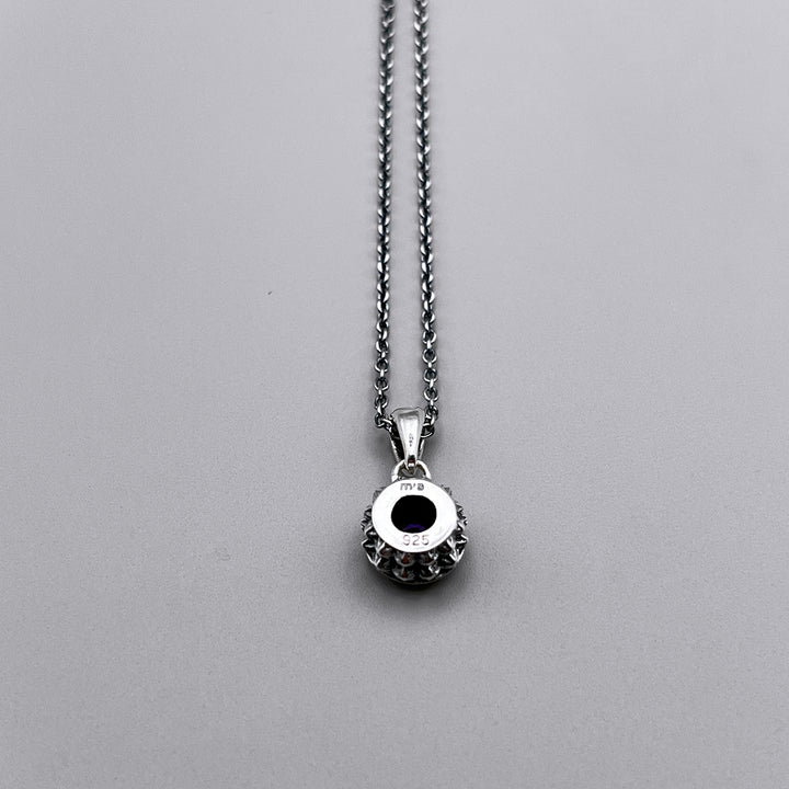 TRIPLE X STUDS SOLITAIRE BIRTHDAY 5mm STONE PENDANT / XP-214AM