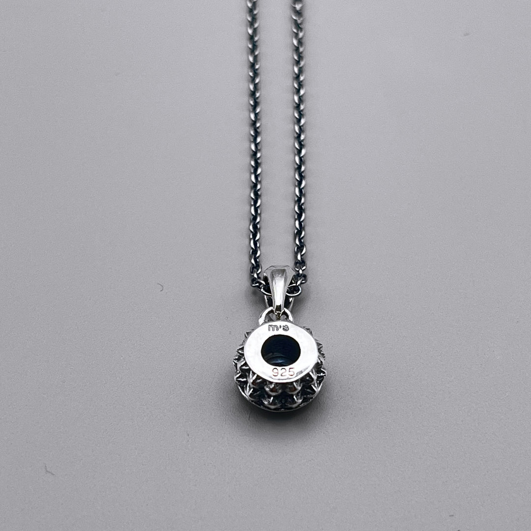 TRIPLE X STUDS SOLITAIRE BIRTHDAY 5mm STONE PENDANT / XP-214AQG