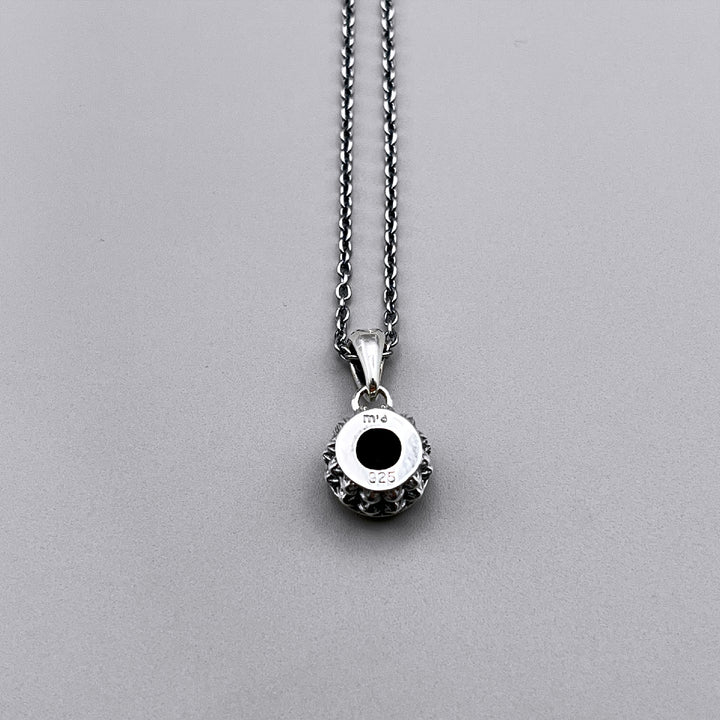 TRIPLE X STUDS SOLITAIRE BIRTHDAY 5mm STONE PENDANT / XP-214GN