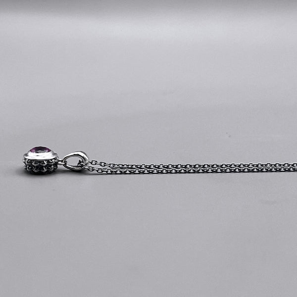 TRIPLE X STUDS SOLITAIRE BIRTHDAY 5mm STONE PENDANT
