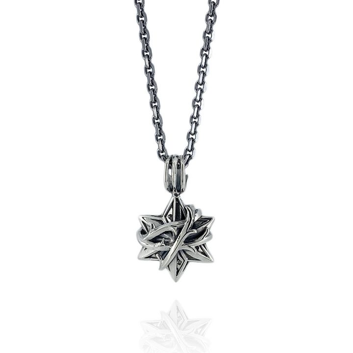 THORN HEXAGRAM PENDANT M