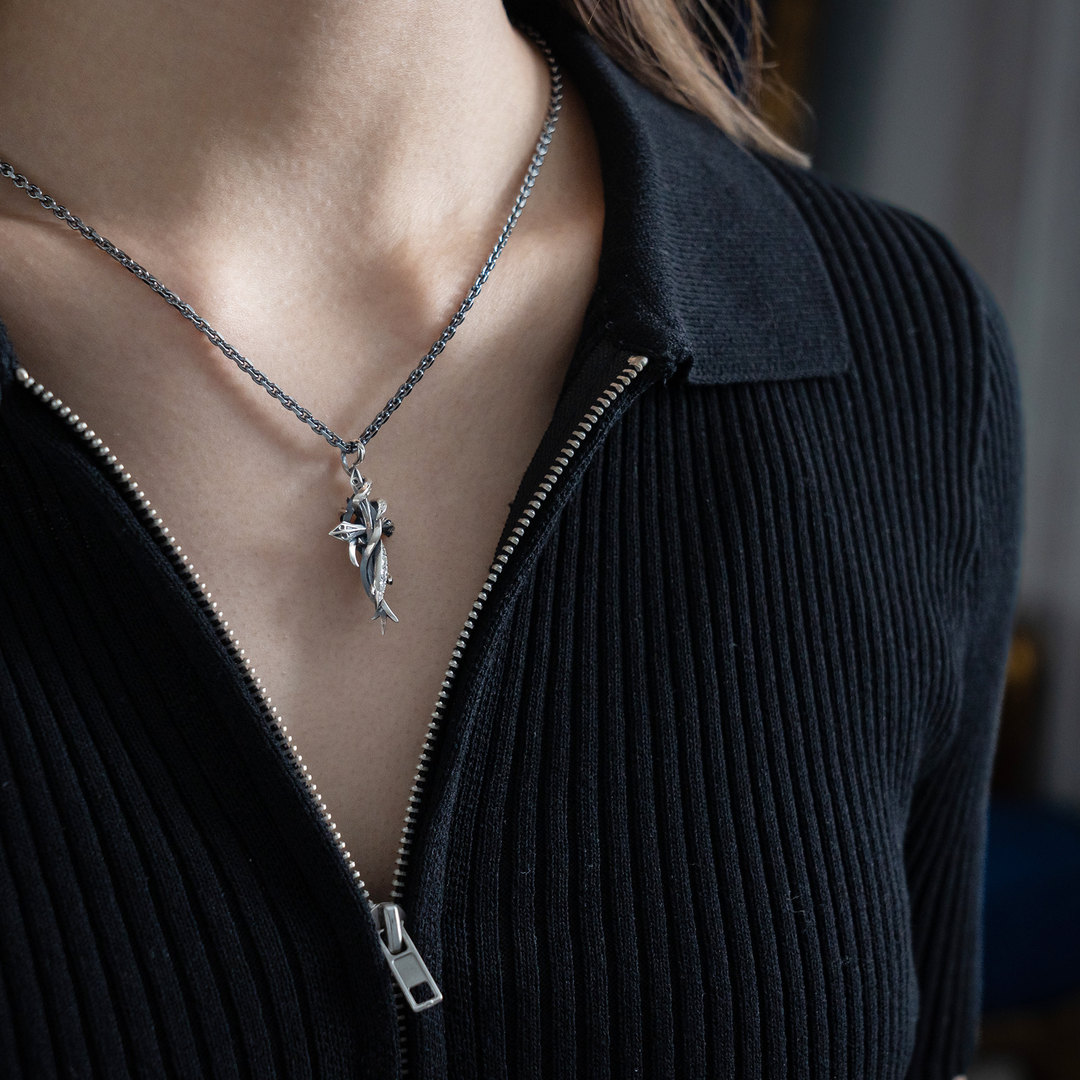 CROSS PENDANT MELEE M SIZE / XP-233