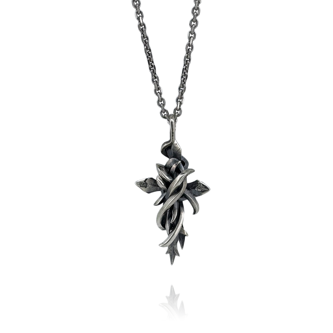 CROSS PENDANT MELEE M SIZE