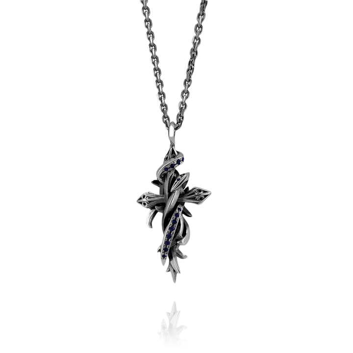 CROSS PENDANT MELEE M SIZE