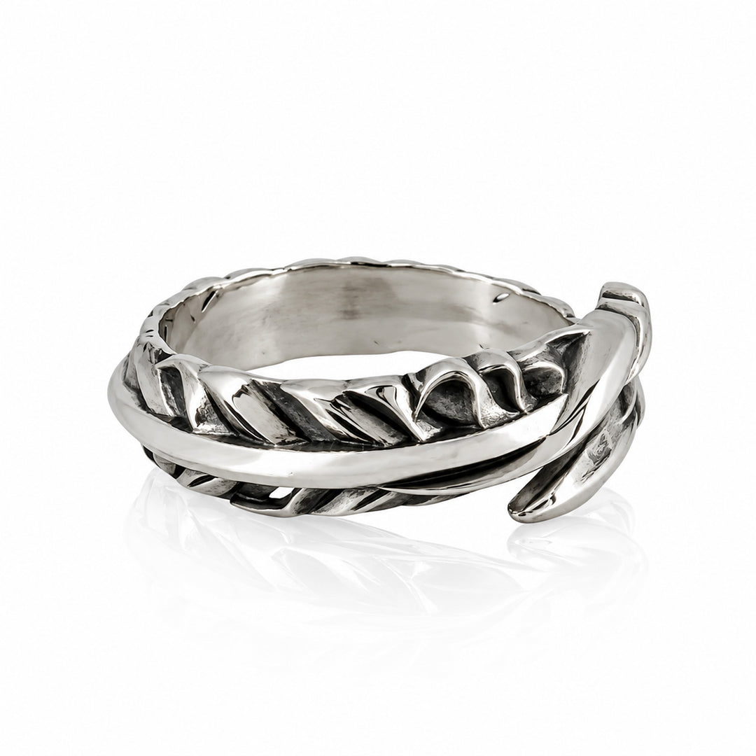 INTELLECTUAL FEATHER FREE RING S / XR-003