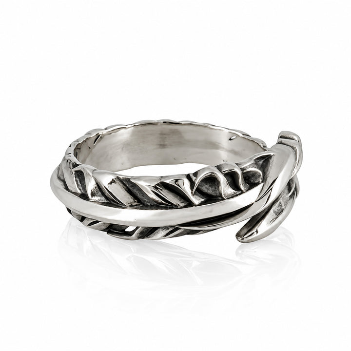 INTELLECTUAL FEATHER FREE RING S / XR-003